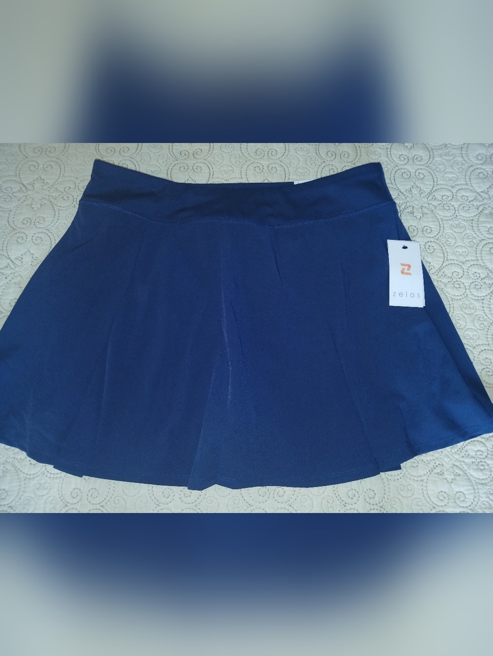 Zelos Navy Skorts Athletic Shorts NWT